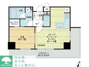 ルジェンテ目黒の物件間取画像